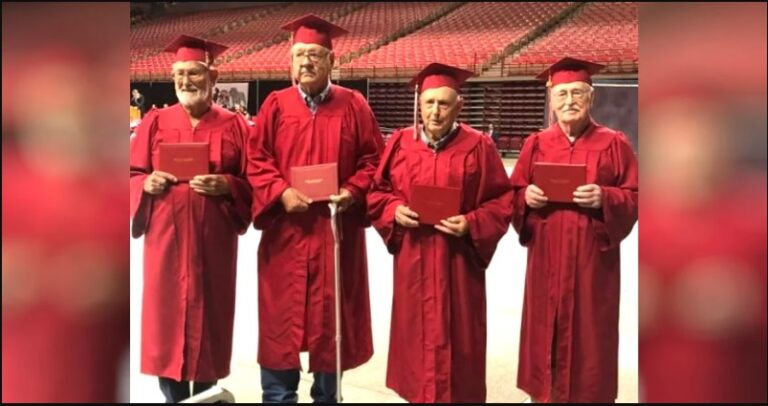 4 veterans receive high school diplomas almost 70 years after leaving to join military