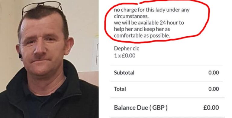 A plumber fixed the boiler of a 91-year-old terminally ill woman and billed her $0