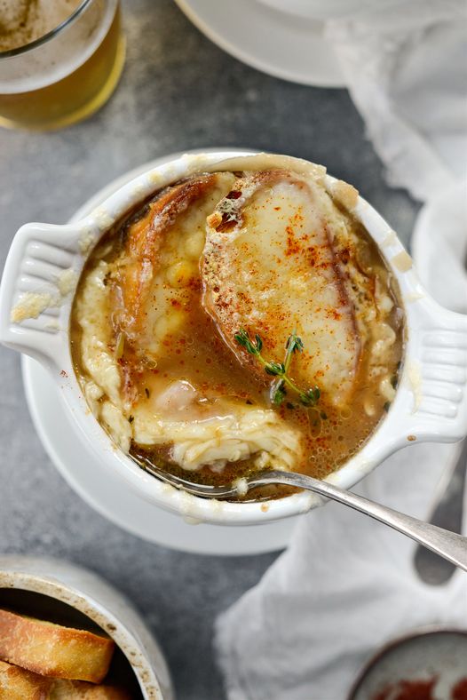 Smoky Beer French Onion Soup!