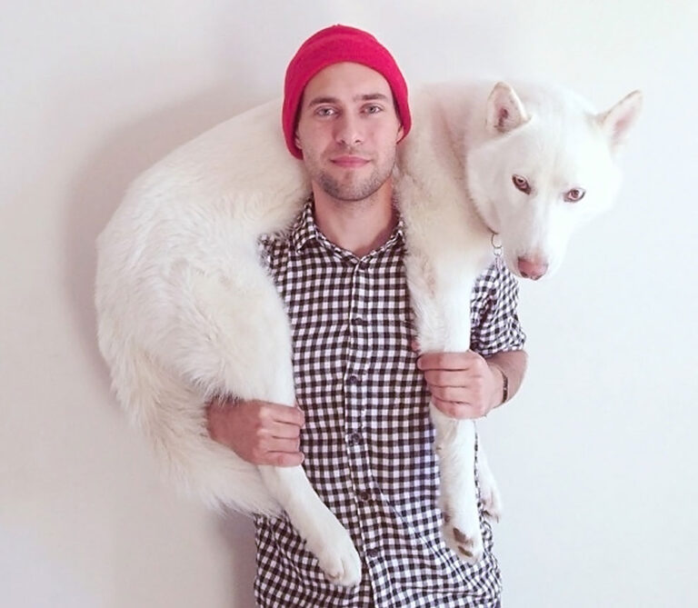 John & Wolf: A Dude And His Husky Bumbling Around The United States