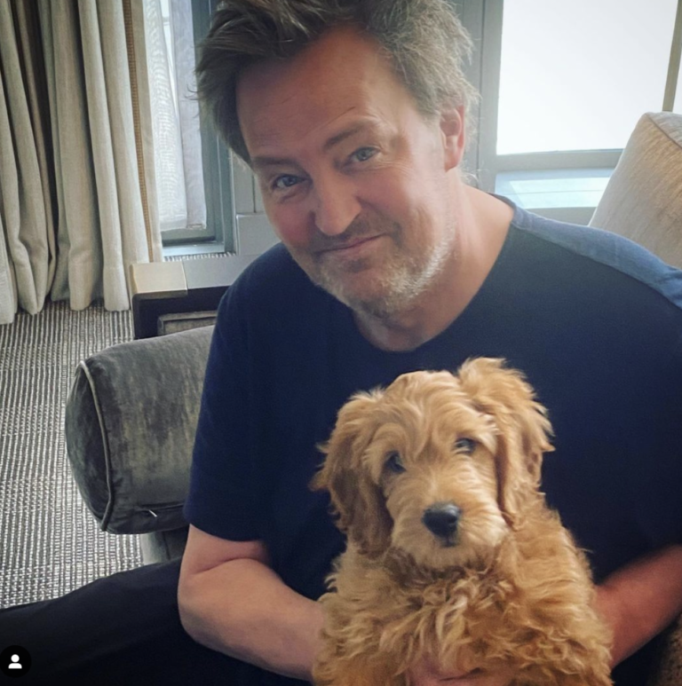 Lisa Kudrow considering adopting Matthew Perry’s dog after “Friends” co-star’s death
