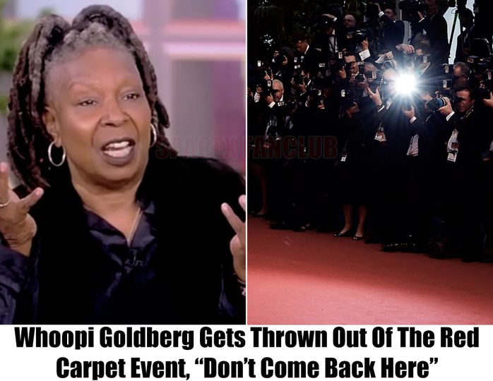 Whoopi Goldberg Kicked Out of Red Carpet Event: “You Were Asked Not To Come”