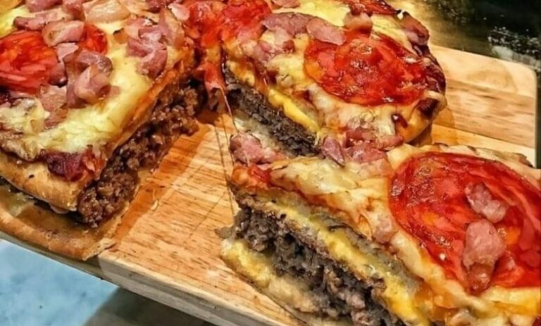 Pizza Burger Pie: A Delightful Fusion