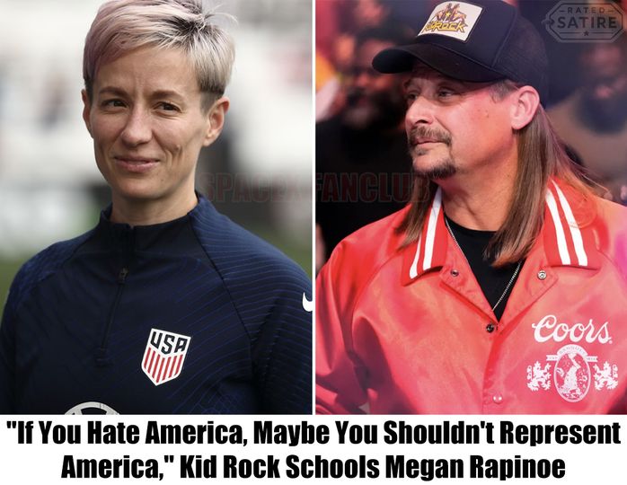 Kid Rock Clashes With Megan Rapinoe: “If you hate America, you shouldn’t represent America.”
