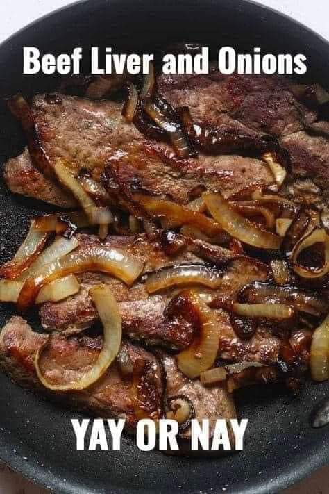 Delicious LIVER AND ONIONS