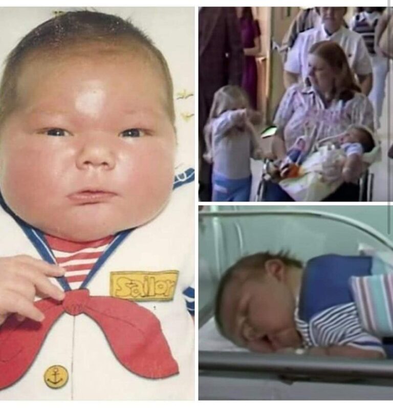 16-pound giant baby made headlines in 1983 – now he’s all grown up and still famous for his size