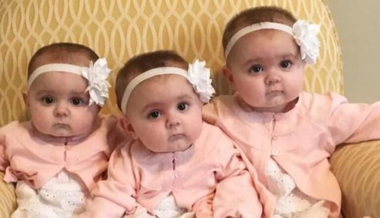 Instead of one child identical triplets were born: How they look like and live after 20 years