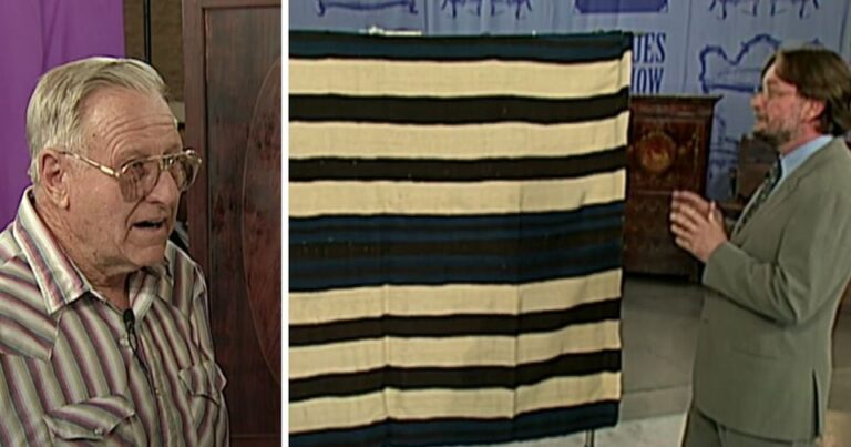 Man takes family Navajo blanket in for appraisal not knowing it’s a “national treasure”