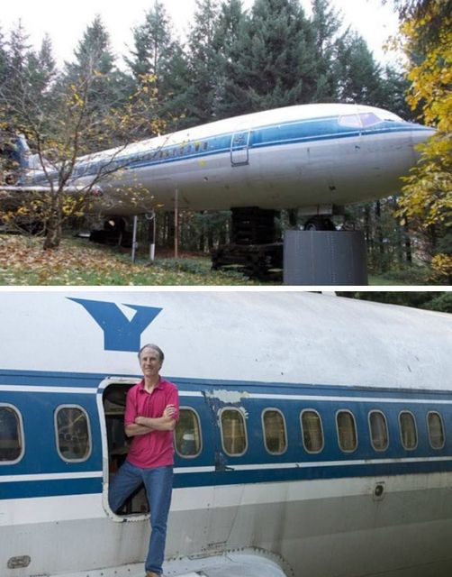 Wait Until You See Inside This Man’s Home, Which He Made Out of An Airplane