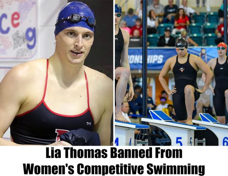 Breaking: Lia Thomas Banned From Women’s Competitive Swimming: “She Doesn’t Fit”