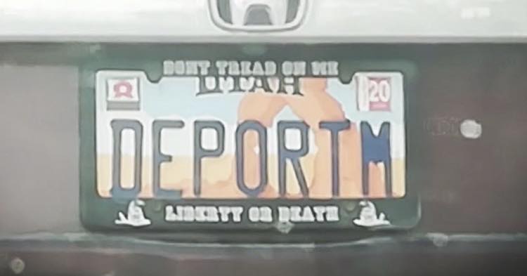 A Teacher Sees An “Offensive” License Plate And Sparks State Investigation.