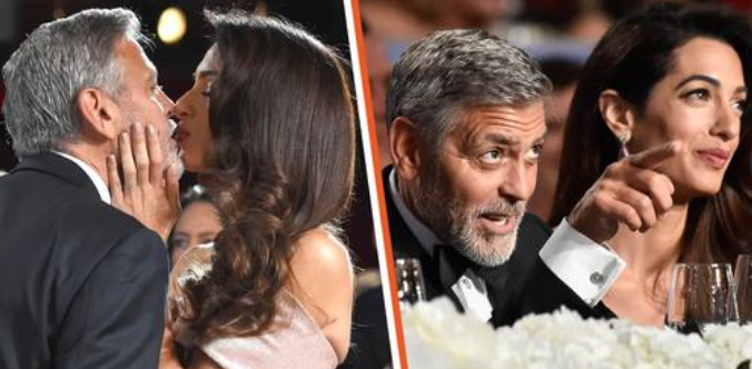 After being criticized for her thin legs and being labeled as ‘ugly,’ Amal Clooney receives praise from her enamored husband George who calls her ‘magical’ following eight years of marriage.