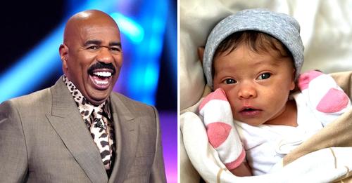 Steve Harvey welcomes 8th grandchild, fans call adorable baby a ‘perfect little angel’