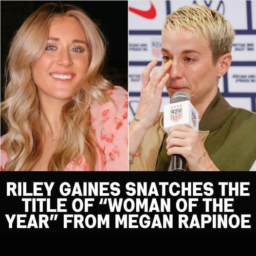 Breaking: Megan Rapinoe’s Reputation Takes a Dive as Riley Gaines Claims ‘Woman of the Year’