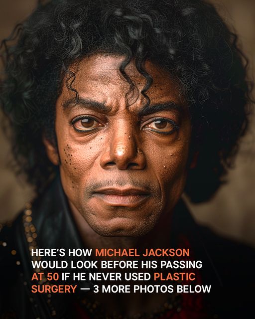 How Michael Jackson Would Look without Plastic Surgery before His Passing At 50: