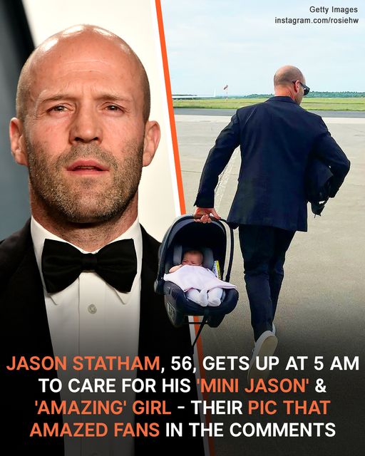 Hollywood handsome Jason Statham, 56, is a “very hands-on” dad to his son and daughter, whom he keeps out of the public eye