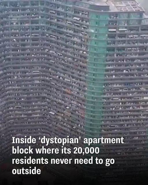 Inside a ‘Dystopian’ Apartment Block Where That Houses Over 20,000 Residence