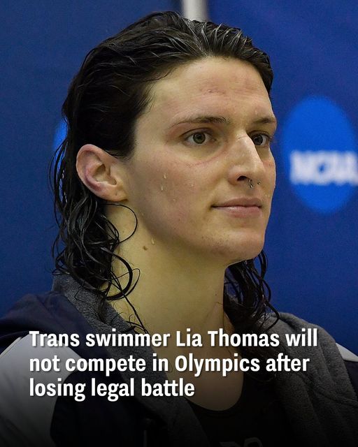 Trans swimmer Lia Thomas Loses Battle To Compete In The Olympics