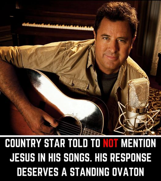 Country star Vince Gill was instructed not to sing about Jesus so this is how he resonded