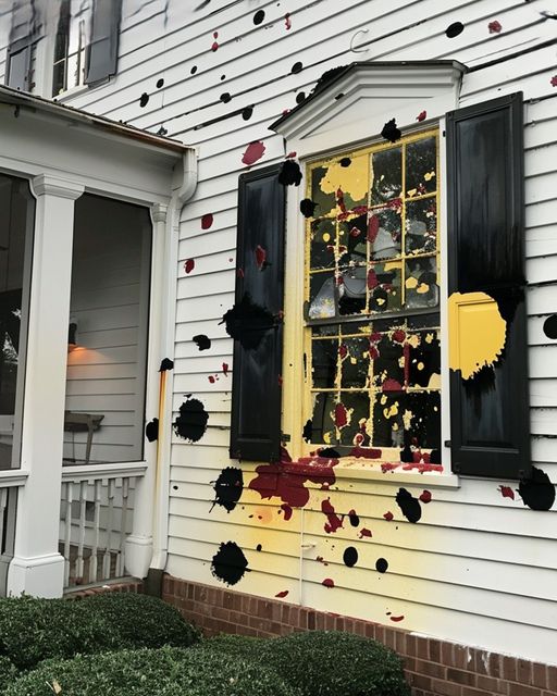 My Neighbor Totally Ruined My Windows with Paint after I Refused to Pay $2,000 for Her Dog’s Treatment