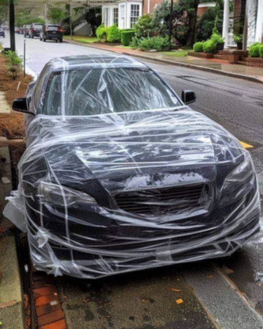 My neighbors wrapped my car in tape after I asked them to stop parking in my spot. I didn’t let it go.