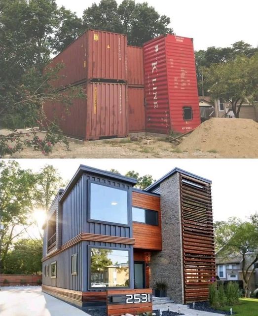 This Container Home is Made From 7 Shipping Containers