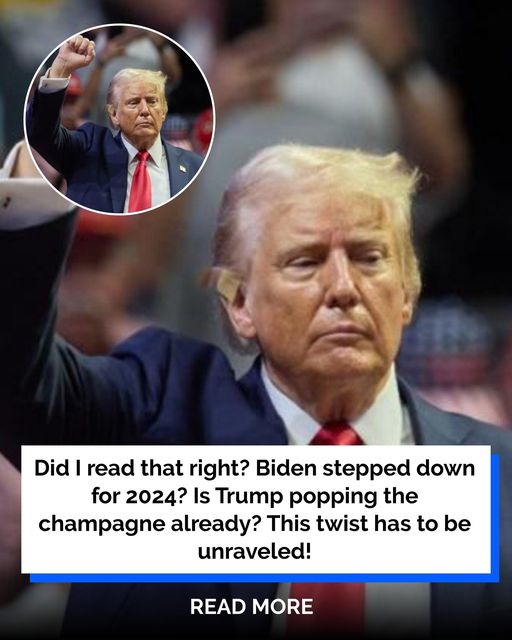 Huge News for Donald Trump! You Won’t Believe Why President Joe Biden Just DROPPED OUT of the 2024 Race!