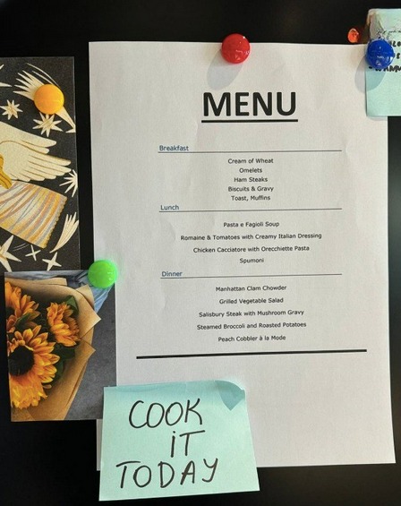 My Husband Made a Menu and Demands That I Cook Him Meals from It Every Day