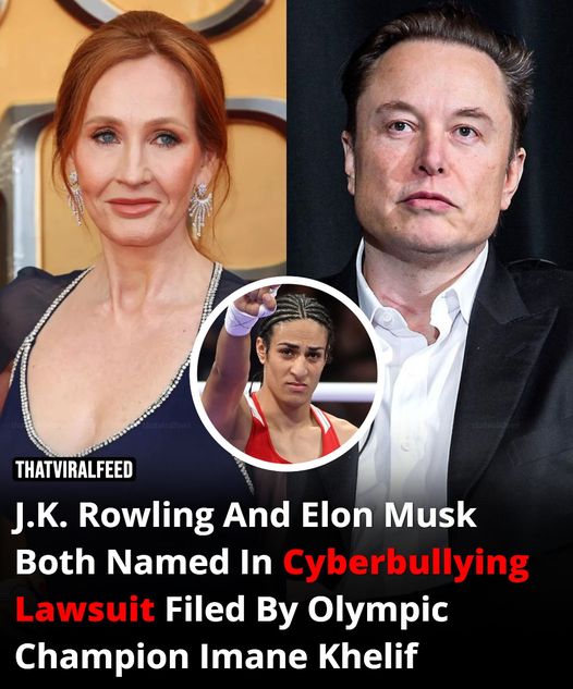 J.K. Rowling And Elon Musk Both Named In Cyberbullying Lawsuit Filed By Olympic Champion Imane Khelif