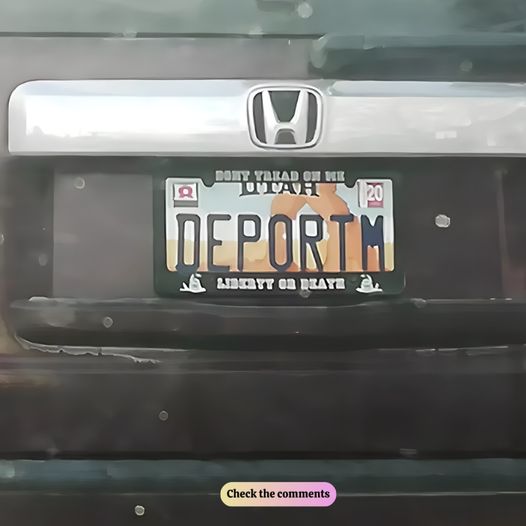 A Teacher Sees An “Offensive” License Plate And Sparks State Investigation