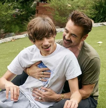 Colin Farrell tears up over special needs son – ‘he’s magic’