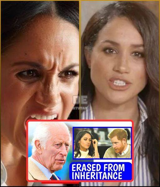 Did King Charles remove Meghan Markle’s title and exclude her name from Harry’s $10 million inheritance after the divorce