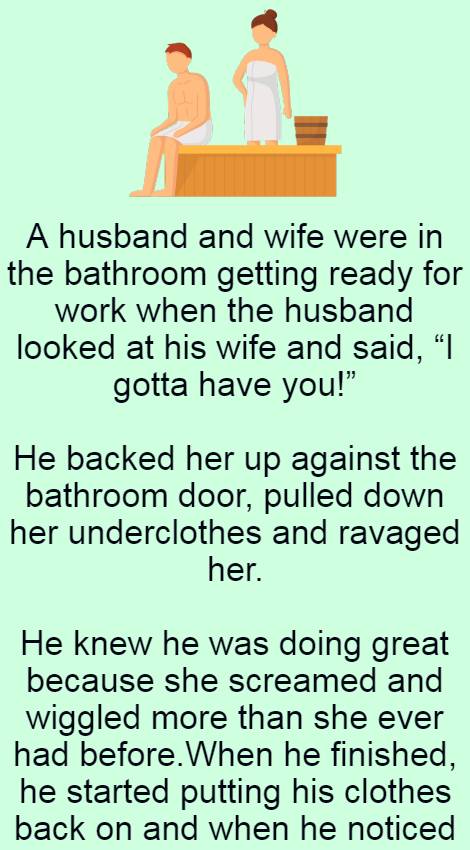 Husband looked at his wife and said(Just for Fun)