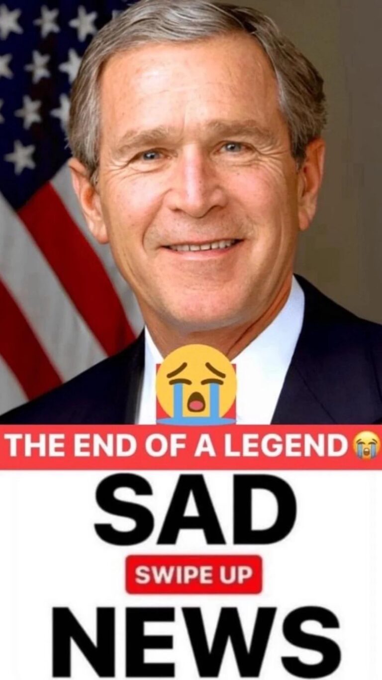 SAD NEWS – GEORGE W. BUSH