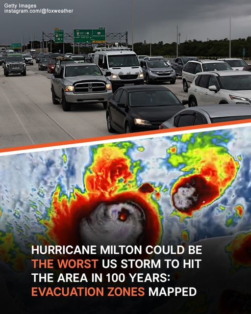 Hurricane Milton has intensified into a Category 5 storm and could be THE WORST to hit the area in 100 years.