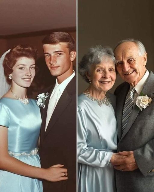 Photos Show Elderly Married Couple Celebrating 76 Years Together?