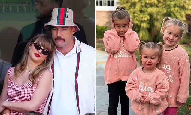 Taylor Swift reacts to Jason and Kylie Kelce’s adorable baby announcement