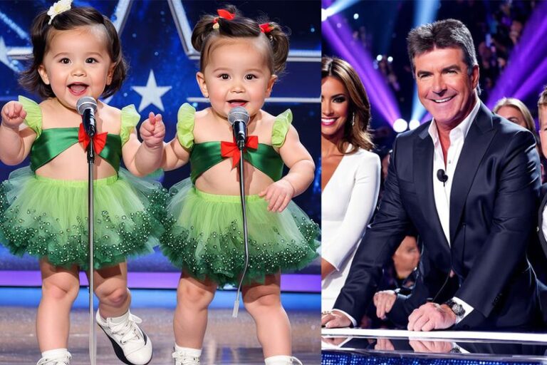 Simon Cowell started yelling like crazy! These little miracles sang a song that Simon could not speak..