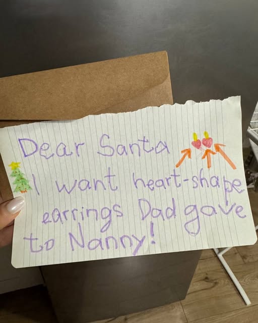 In Her Letter to Santa, My Daughter Asked for ‘The Same Heart-Shaped Earrings Dad Gave to My Nanny’ — I Went Pale