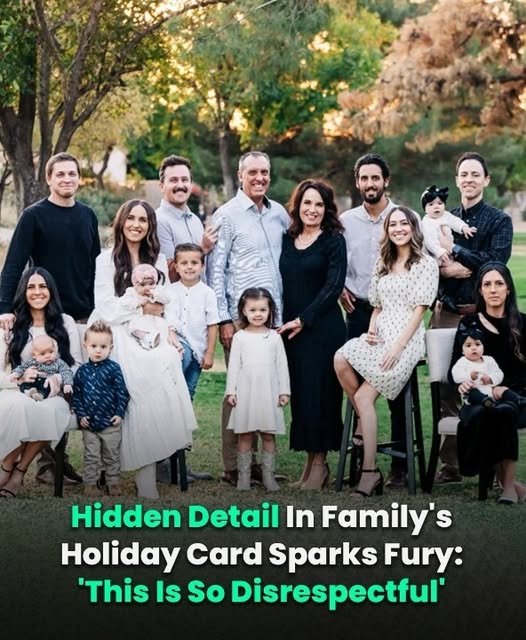 Family’s Holiday Card Sparks Controversy Over Subtle Detail