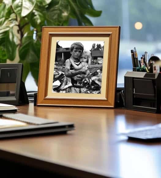 As a Child, I Saved a Girl from a Burning House – Years Later, I Was Stunned to See My Old Photo on My New Boss’s Desk