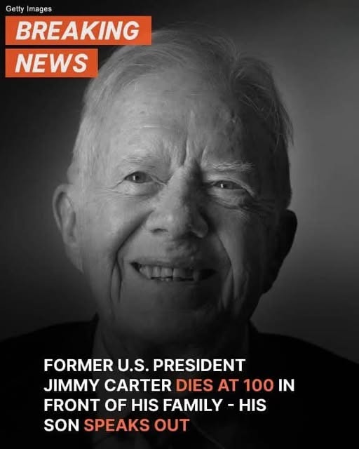 Emerging details of 39th U.S. president Jimmy Carter’s death before the eyes of his family