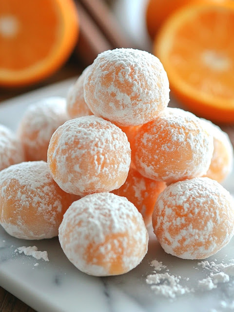 Orange Creamsicle Truffles