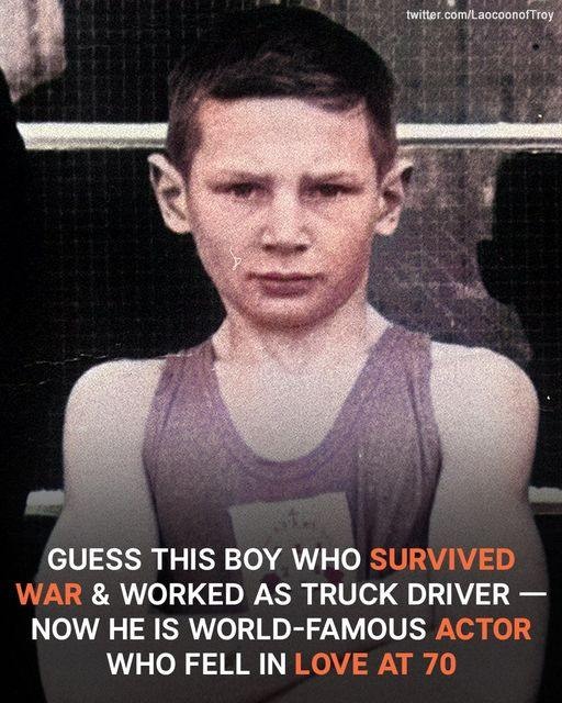 This Boy Survived War & Worked as Forklift Truck Driver — He Became World-Famous Actor and Fell in Love at 70