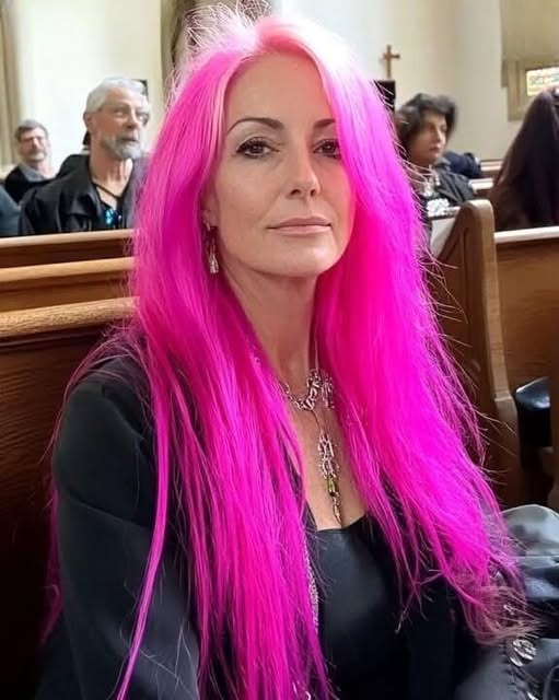 Bright Pink Hair in Church: A Surprising Moment of Self-Expression