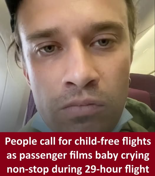 Calls for child-free flights after 26-hour journey with baby