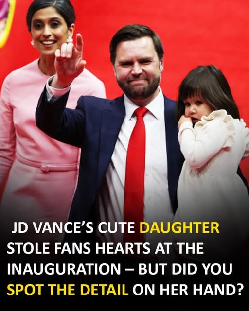 How JD Vance’s daughter melted hearts at inauguration