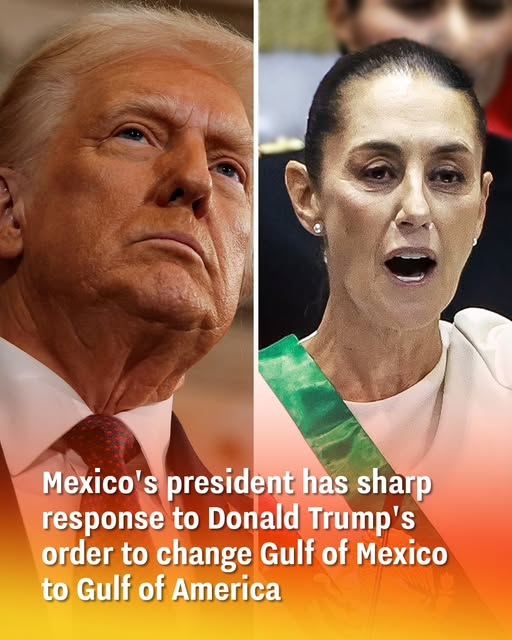 Mexico’s President Reacts to Trump’s Controversial Suggestion to Rename the Gulf of Mexico