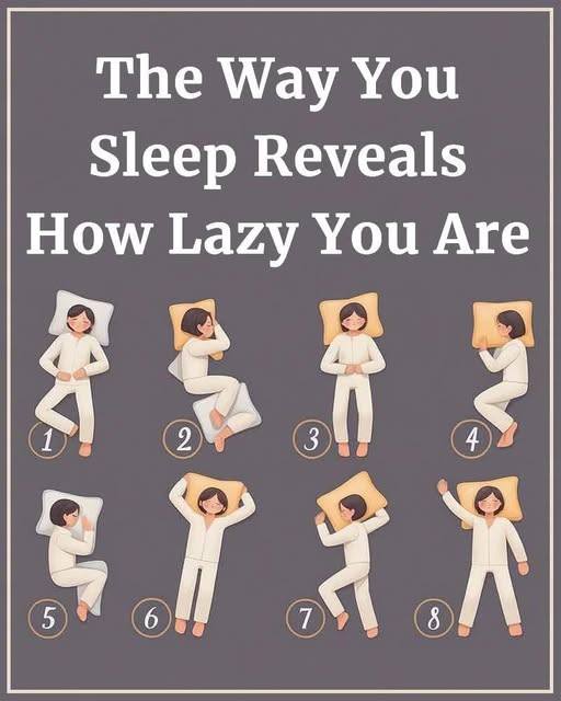 The Way You Sleep Reveals How Lazy You Are