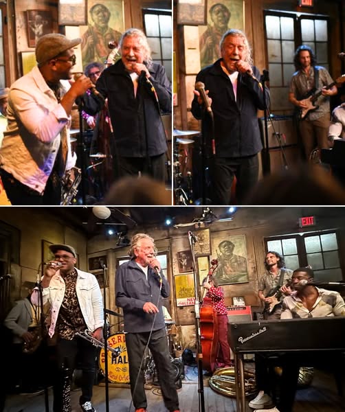 Robert Plant Stuns New Orleans With Surprise Late-Night Performance!  Fresh Off His Show With Alison Krauss At The Jazz & Heritage Festival, The Led Zeppelin Icon Took The Stage Unannounced At Preservation Hall’s Midnight Preserves Benefit Concert! Fans Were Left Speechless As He Delivered A Sultry Rendition Of ‘Rich Woman’ Before Reinventing ‘Black Dog’ With A Jaw-Dropping Jazz Twist! An Unexpected, Electrifying Moment That Proved Plant’s Magic Knows No Bounds!